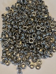 Stampin Up 245pc SILVER Mini Eyelets 1/8 inch 3mm Hole Embellishment 2002