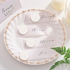 25Pcs Rosemary Style Wax Seal stickers Self Adhesive Envelope Seal Stickers