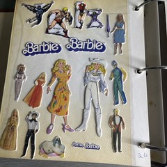 2500+ Stickers Vintage 80s Puff Scratch N Sniff Binder 48 Pages Front & Back 🔥