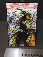 Vintage Stickers Y2K Vending Machine Sticker Apocalypse Earthquake Humor