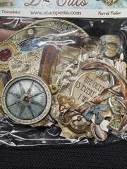 Stamperia Ephemera Die/Paper Cut Outs Lot Of 4 Different Packages