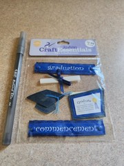 JoAnn’s Craft Essentials~Commencement~Dimensional Stickers