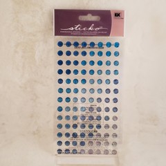 8 Sticko Dimensional Glitter Epoxy Sticker Sheets Album Lot – New In Package Mix