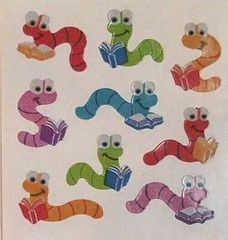 Sandylion Prismatic Sticker -Insect Assorted -1 strip (3 mod)-10407