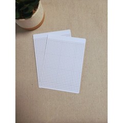 5mm Grid Lined Blank Sticker 5″ x 7″ | Add a blank graph sheet to your planner