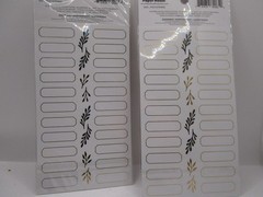 2 PACK Die-Cut Dimensional & Foil Accent Scrapbook Sticker Pack Our Family Tree