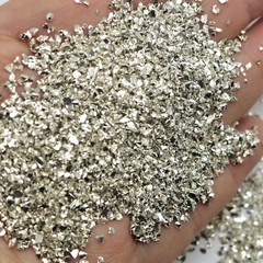 45 Gram Glass Crushed Chips Powder Irregular Shape Nail Art Tips + Storag Box