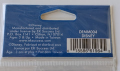 EK Success Disney logo and Mickey Ears embroidered stickers (10 pcs.) RETIRED