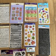 Lot Of 18 NOS Vintage Pkgs Of Stickers Asst Brands + Themes #1