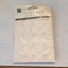 ChatterBox Scrapbook Nails Snap-On Paper-Crafting Fasteners Plastic Scrapbooking