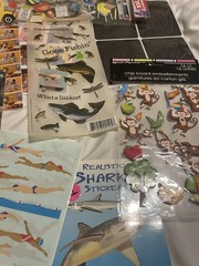 NEW LOT SCRAPBOOKING STICKERS , DIE CUTS , RUB ONS & TATTOOS. Roughly 40-50pcs