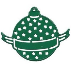 Joy Crafts Cutting Stencil Stamps HOLIDAY ORNAMENT