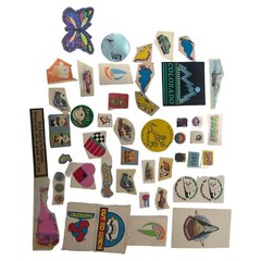 Vintage 80’s Assorted Sticker Lot Of 47