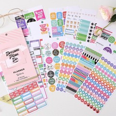 Planner Stickers Pack – 1300+ Unique Planner Stickers on 28 Sheets, The Ultim…