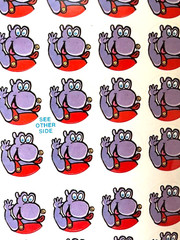 Vintage 1970’s School Classroom BUTTON STICKERS (Lot)