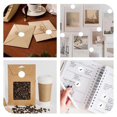 4 Rolls 4000PCS 1 inch Round Color Coding Circle Dot Labels, Color- Coding La…