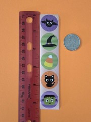 50 HALLOWEEN STICKERS/ HALLOWEEN REWARD STICKERS/HALLOWEEN PARTY FAVORS