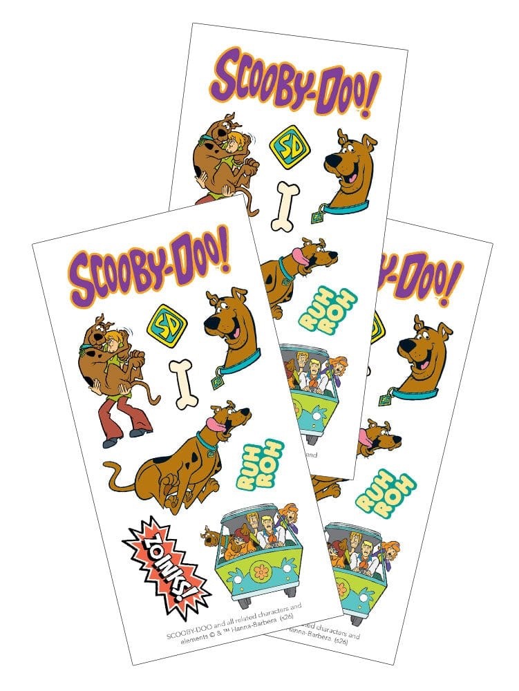 Scooby Doo Decorative Stickers Party Supply Crafts Halloween Officially Licensed