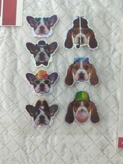 Cat And Dog Themed Scrapbook Stickers, Embellishments