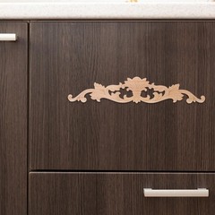 Furniture Appliques and Onlays Wood Decorative Corner Embellishments