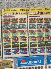 VTG 80/90’s Stickers BRAND NEW SEALED Lot 3000+ Individual Stickers