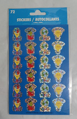 Stickers colorful foil sticker 10 packs total 720 shiny stickers for kids awards