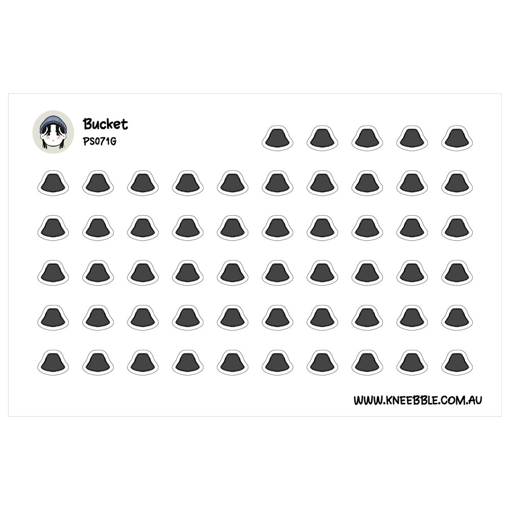 Bucket Hat Stickers – Stylish Planner Stickers With Creative Design Flair