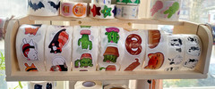Retro Stickers Off The Roll: All the Cats! Cat Stickers Only: You Choose!