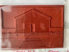 New Darkroom Door Rubber Stamp BOAT SHED cling free USA ship