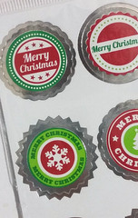 Recollections Christmas Stickers, 36 pcs – MERRY CHRISTMAS