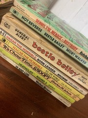 Scrap Vintage Paperback Comic Books Junk Journaling Ephemera Crafting Lot 8