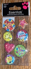 RARE KeepSake Essentials Happy Birthday Lets Celabrate Balloons Party Time Gifts