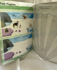 Baby Animals Polar Pals Soft Cover Sticker Book (Over 50 Reusable Stickers)