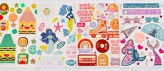 39 STICKER SHEETS LOT, Bulk stickers PK, Mxd Themes BABY BIRTHDAY SAFARI JUNGLE