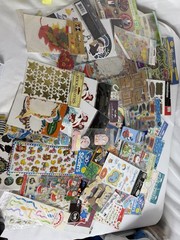 Lot Of 55 New Packages Scrapbook Stickers, Embellishments Big Variety All New