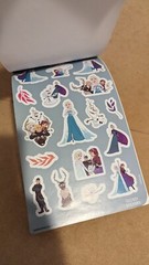 Disney Frozen 150 Stickers Kids Puffy Glitter Foil Glossy Sticker Book Elsa