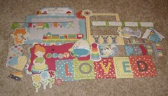 Bo Bunny Noteworthy Page Accents ~ Toy Box