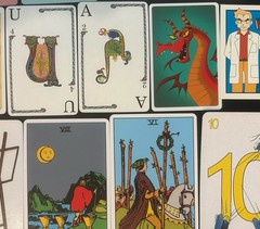 Lot of 70 Game Cards Playing Cards Craft Unique Fun Some Vintage Tarot Mixed Lot
