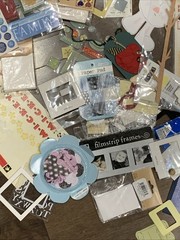 Scrapbook Embellishment School Holiday Sports Sticker Lot Frames Paper Borders