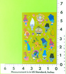 Trolls Sticker Sheet
