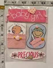 BABY PINK/ GIRL *Jolee’s Scrapbooking Embellishments *NEW OLD STOCK 2004*