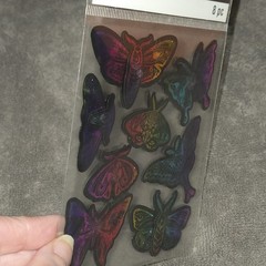 Recollections Moth stickers 8 Stickers On This One Sheet