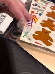 Mrs. Grossman’s Play Pack Bear House Stickers and Book 1979-2000!