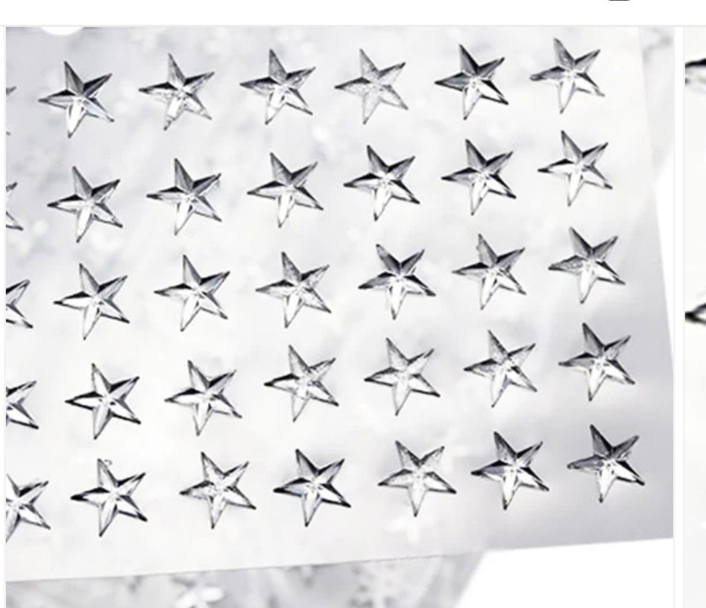 Crystal Stick On Star Gems ALLSTARCO SA-E6-1 5X
