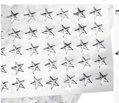 Crystal Stick On Star Gems ALLSTARCO SA-E6-1 5X