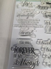 Penny Black Stamp FOREVER AND ALWAYS