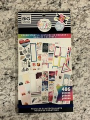 Happy Planner Sticker Book – Color Story 4 486 Pieces