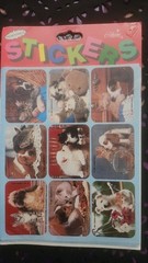 Vintage Gibson Puppy/kitty Stickers