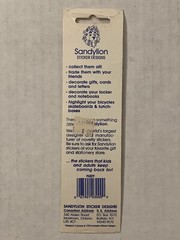 Sealed Vintage 1990 Sandylion Fuzzy Honey Bees Stickers Bumblebees Flocked 90s
