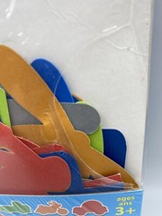Darice Project Zone Cardstock Paper Shapes Transportation Print 36ct